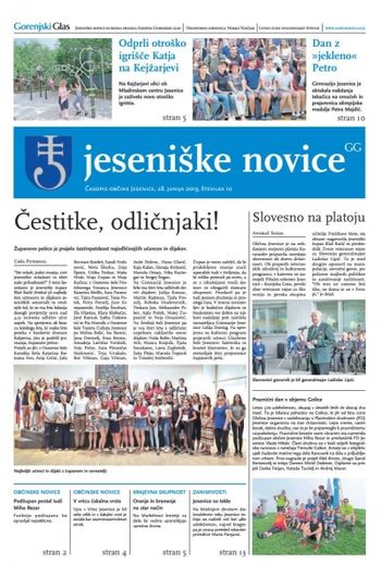 Jeseniške novice, 28. junij 2019-10