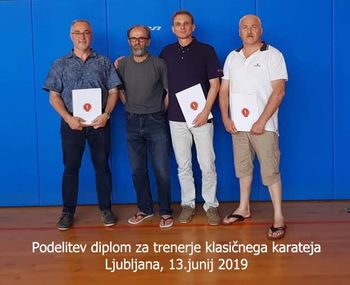 STROKOVNE LICENCE V KARATEJU TKF SLOVENIJE