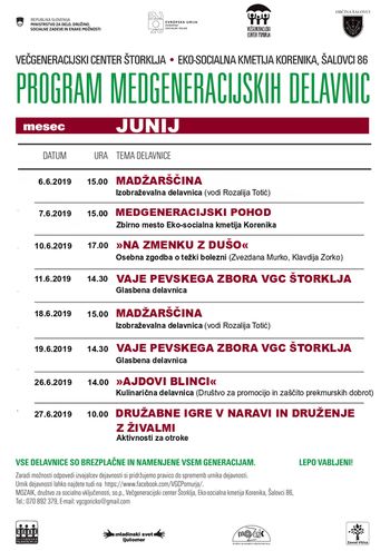 Brezplačne medgeneracijske aktivnosti in delavnice na EKO-socialni kmetiji KORENIKA v mesecu juniju