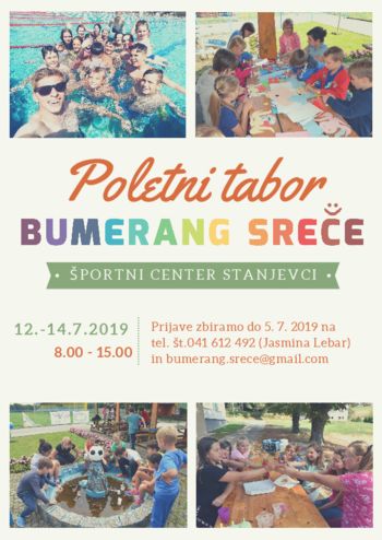 8. poletni tabor Bumerang Sreče