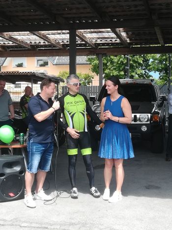 Helena in Marjan Kosec sta se vsem udeležencem zahvalila za udeležbo