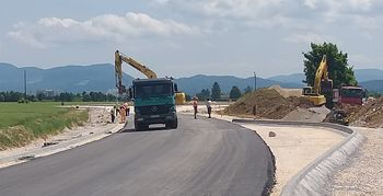 Dela na obvoznici pospešeno napredujejo in bodo končana pred rokom