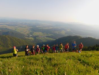 Spomladanski tabor mladih planincev v Hudičevem borštu
