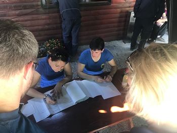 Foto utrinki iz vaje Civilne zaščite Logatec SVOD 2019