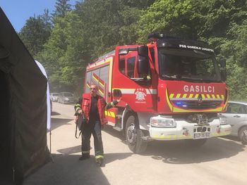 Foto utrinki iz vaje Civilne zaščite Logatec SVOD 2019