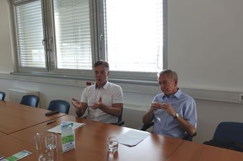 Na sestanku v okviru projekta Local4Green o možnih spodbudah za rabo obnovljivih virov energije v naši občini