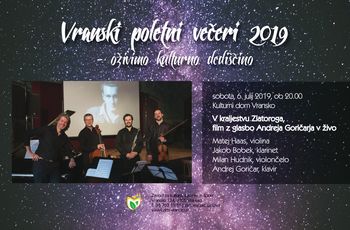 V KRALJESTVU ZLATOROGA, film z glasbo Andreja Goričarja v živo