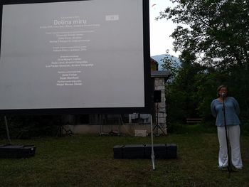 Prvi filmski večer pod zvezdami v Preddvoru