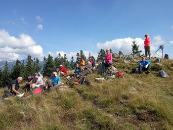 Pohod DU Preddvor na Kranjsko reber oziroma Kašno planino 
