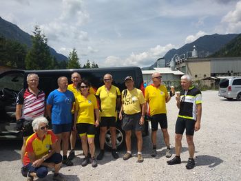 Kolesarski izlet DU Preddvor iz Gorij do Kranjske Gore in Mojstrane