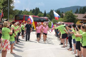 Kolajne sicer ni bilo, bil pa je odličen nastop in prisrčen sprejem