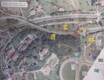 Kmalu popolna zapora priključka lokalne ceste Bazara-Šempeter na državno cesto