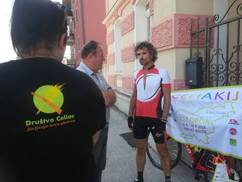Matjaž Golob v sklopu projekta "Kolesarimo za celiakijo" v 14 dneh prekolesaril Slovenijo 
