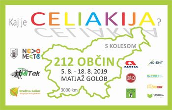 Matjaž Golob v sklopu projekta "Kolesarimo za celiakijo" v 14 dneh prekolesaril Slovenijo 
