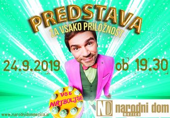 PREDSTAVA ZA VSAKO PRILOŽNOST z Ladom Bizovičarjem