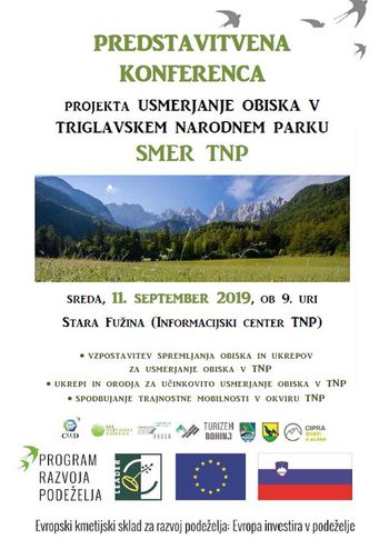 SMER TNP – PREDSTAVITVENA KONFERENCA – 11. SEPTEMBER 2019