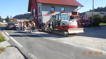 Rekonstrukcija ceste skozi Hotedršico - primer dobrega sodelovanja med občino in državo 