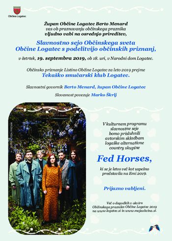Občinski praznik in dogodki ob Občinskem prazniku 2019