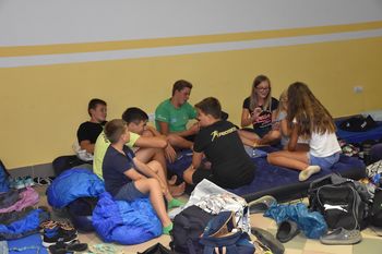 16 mladih gasilcev na "Noči z gasilci"