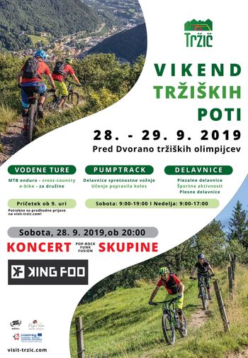 VIKEND TRŽIŠKIH POTI – Rekreativno gorsko-kolesarsko druženje v Tržiču