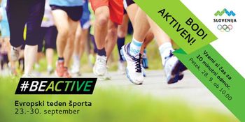 PRIDRUŽITE SE EVROPSKEMU TEDNU ŠPORTA (23.-30.9.2019)