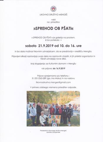 SPREHOD OB PŠATI