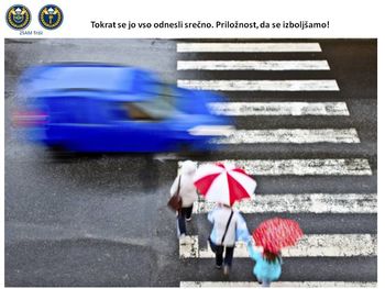 Nacionalna preventivna akcija za večjo varnost pešcev