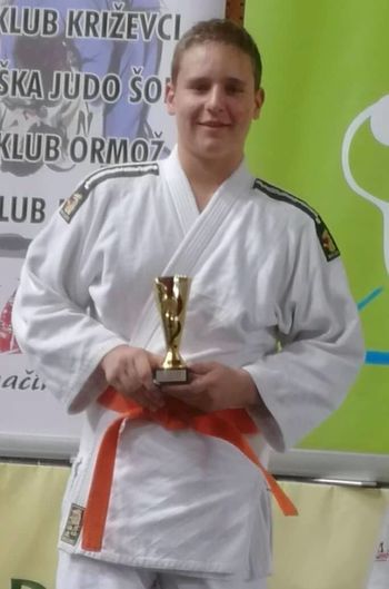Judoist Luka Lukšič zabeležil že deseto zmago v tej sezoni