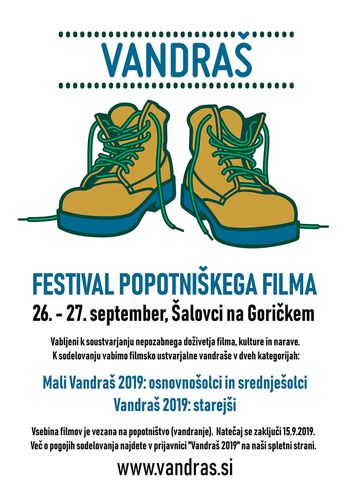 Festival potopisnega dokumentarnega filma VANDRAŠ - prijava na natečaj