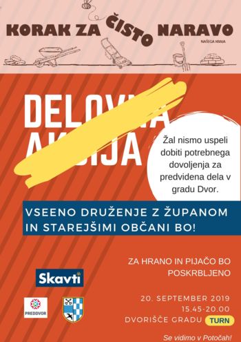 Septembrski Korak za čisto naravo našega kraja: SPREMEMBA