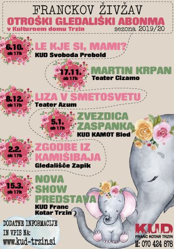 Otroški abonma 2019/2020