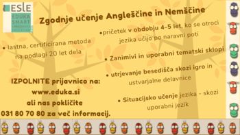 Jezikovne delavnice za predšolske otroke