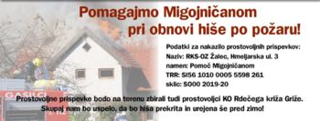 V začetku novembra bodo začeli obnavljati hišo v Migojnicah