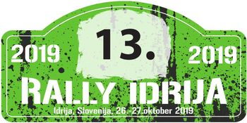 Hitrostna preizkušnja dirka rally Idrija v Industrijski coni v Žiri