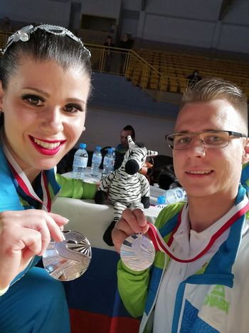KLEMEN IN LARA PONOVNO OSVOJILA MEDALJE