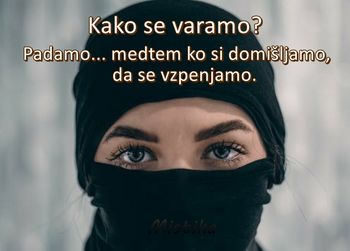 Kako se varamo?