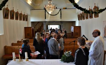 Obnovljena cerkev sv. Mihaela v Lipi na Krasu