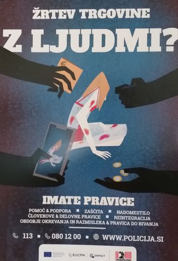 Kampanja na področju boja proti trgovini z ljudmi