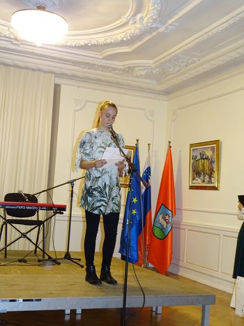 Prireditev od 20. pesniški olimpijadi in 9. otroški pesniški olimpijadi