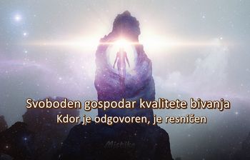 Kdor je odgovoren, je resničen