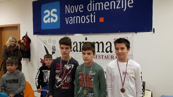 Preddvorski mladi šahisti odlični na Medobčinskem prvenstvu osnovnih šol v šahu