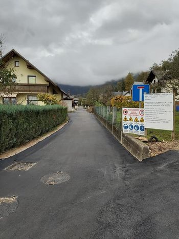 Dela "Pod gmajno" v Tupaličah so končana 