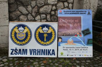 Svetovni dan spomina na žrtve prometnih nesreč v Občini Vrhnika