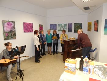 RAZSTAVA LIKOVNIH DEL ESTERE PRINČIČ IZ MIRNA