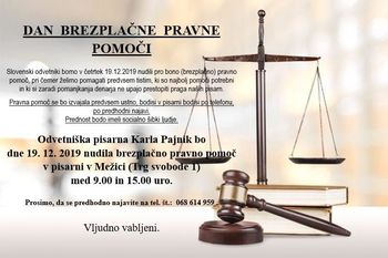 Dan brezplačne pravne pomoči