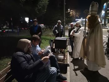 Miklavževanje pri brezdomcih v Novi Gorici