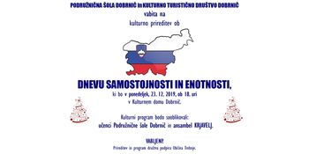 Kulturna prireditev ob dnevu samostojnosti in enotnosti
