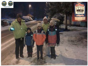 PEŠBUS tudi v zimskih vremenskih razmerah