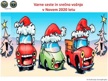 Varno in srečno v Novo leto