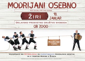 MODRIJANI OSEBNO